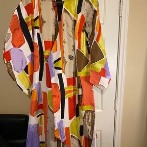 Knee Length wrap dress